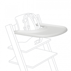 Столик-поднос Stokke Tray для стульчика Tripp Trapp, белый