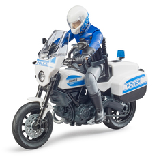 Мотоцикл Bruder Scrambler Ducati, с фигуркой 1:16