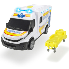 Машина Dickie SOS Скорая помощь с носилками 18 см