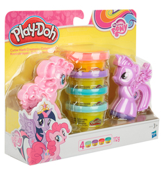 Набор для лепки из пластилина Play-Doh Пони: Знаки Отличия голубой