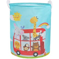 Корзина для хранения Наша Игрушка Веселый автобус