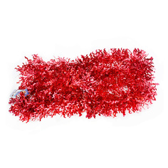 Елочное украшение Winter Wings блестящая красная 200 x 10 см