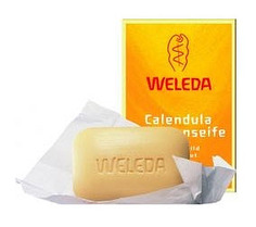 Weleda Растительное детское мыло с календулой 100 г