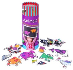 The Purple Cow Магнитная игра «Животные», пазлы