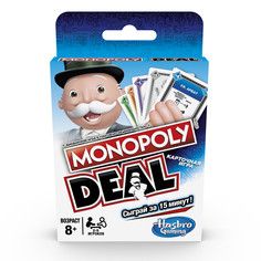 Monopoly Игра настольная карточная Монополия деньги