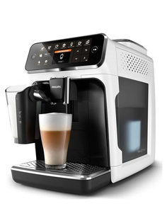 Кофемашина PHILIPS EP4343/50, белый/черный