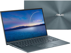 Ноутбук Asus ZenBook 14 UX435EG-K9257T 90NB0SI7-M06090 (Intel Core i5 1135G7 2.4GHz/16384Mb/512Gb SSD/NVIDIA GeForce MX450 2048Mb/Wi-Fi/Bluetooth/Cam/14/1920x1080/Windows 10)