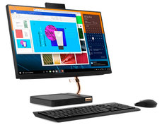 Моноблок Lenovo IdeaCentre 5 24IMB05 F0FB003BRK (Intel Core i3-10100T 3.0 GHz/8192Mb/1Tb + 256Gb SSD/Intel UHD Graphics/Wi-Fi/Bluetooth/Cam/23.8/1920x1080/Windows 10 Home 64-bit)