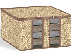 Кофр для хранения вещей Гелеос Миндаль 40х40х25cm Beige МНД_20