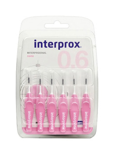 Межзубный ершик Dentaid Interprox 4G Nano 6шт 31194