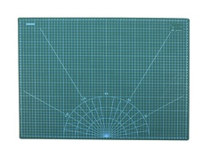 Коврик раскройный для пэчворка Maxwell Premium A2 3mm 45x60cm двухсторонний, трёхслойный TBY.55512