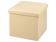 Пуф складной с ящиком для хранения Elan Gallery Beige 990638