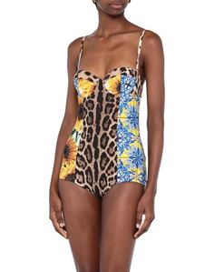 Слитный купальник Dolce & Gabbana Beachwear