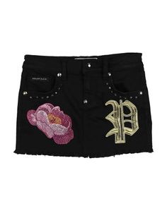 Джинсовая юбка Philipp Plein