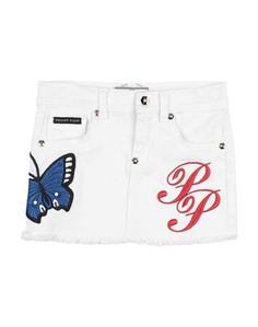 Джинсовая юбка Philipp Plein