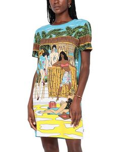 Пляжное платье Moschino