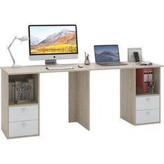 Стол для двоих Мастер Стол для двоих Прайм-87 дуб сонома/белый СТЛ-Прайм-87-СБ