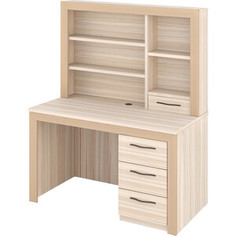 Стол с надстройкой МЭРДЭС СтЯ130+НСт130Я ККо карамель/кофе Merdes