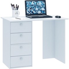 Стол компьютерный Мастер Прайм-32 белый СТЛ-Прайм-32-БТ