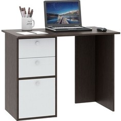 Стол компьютерный Мастер Прайм-35 венге/белый СТЛ-Прайм-35-ВБ