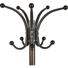 Вешалка BiGarden 238-Y-LM черный мрамор, цвет коричневый под дерево