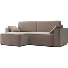 Угловой диван MGroup Арнем с оттоманкой, угол универсальный (ткань Bravo 25)