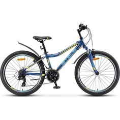 Велосипед Stels Navigator-410 V 24 21-sp V010 12 Чёрный/синий