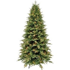 Елка искусственная Triumph Tree Королевская стройная 185 см 176 ламп зеленая