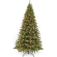 Елка искусственная Triumph Tree Лесная красавица стройная 120 см 88 ламп зеленая