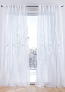 Гардина двухслойная (1 шт.) Bonprix