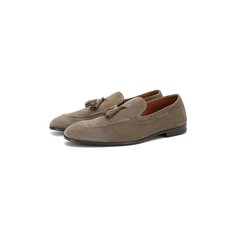 Замшевые лоферы Brunello Cucinelli