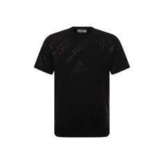 Хлопковая футболка Versace Jeans Couture
