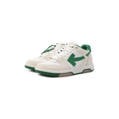 Кожаные кеды Out of Office Off-White