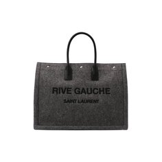 Текстильная сумка-шопер Rive Gauche Saint Laurent