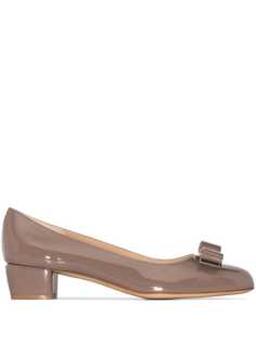Salvatore Ferragamo туфли-лодочки с бантом
