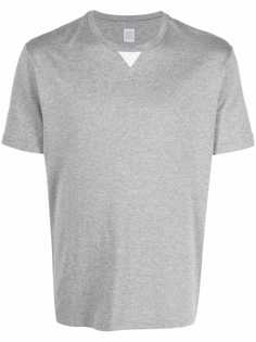 Eleventy футболка с треугольной вставкой