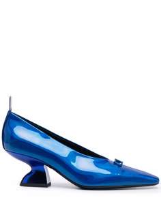 Salvatore Ferragamo туфли на скульптурном каблуке