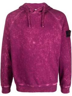 Stone Island худи с нашивкой-логотипом