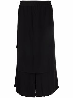 Balmain многослойные брюки строгого кроя