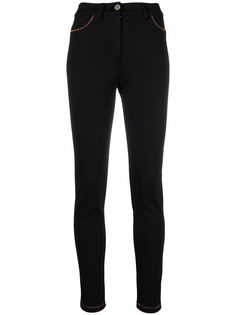 M Missoni джеггинсы с вышитым логотипом