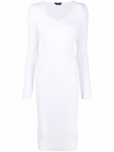 TOM FORD платье миди в рубчик
