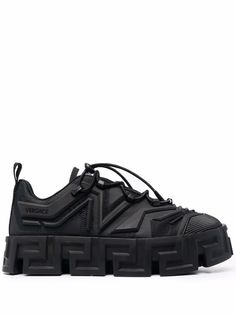 Versace кроссовки с подошвой Greca