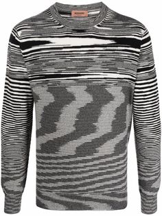 Missoni кашемировый джемпер с абстрактным узором