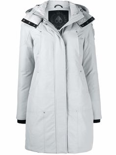 Moose Knuckles пуховик с логотипом