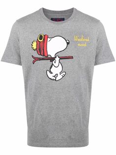 MC2 Saint Barth футболка с принтом Snoopy