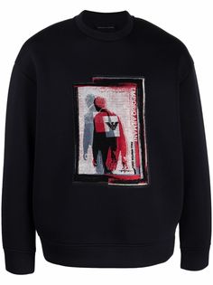 Emporio Armani толстовка с логотипом