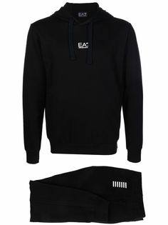Ea7 Emporio Armani спортивный костюм с логотипом