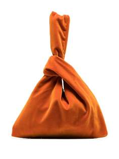 Nanushka Jen velvet clutch
