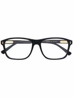 Gucci Eyewear очки в прямоугольной оправе