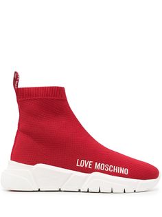 Love Moschino кроссовки с логотипом